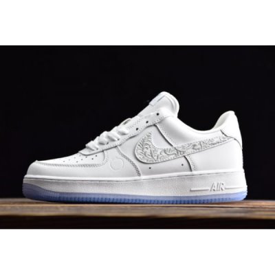 Nike Air Force 1 '07 Beyaz / Gümüş Kaykay Ayakkabı Türkiye - F76YOITV